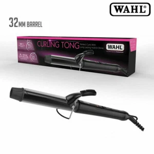 Wahl Curling Tong Styling Irons Barrel Hair Curler Tool 32mm Large Curls - ZX914 - Picture 1 of 3