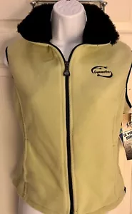 AVALANCHE WEAR PERFORMANCE GK ADULT SMALL "GYMNASTICS" LOGO GREEN FLEECE VEST S - Picture 1 of 13