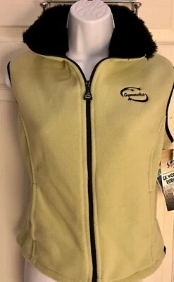 AVALANCHE WEAR PERFORMANCE GK ADULT SMALL "GYMNASTICS" LOGO GREEN FLEECE VEST S - Image 1 of 4
