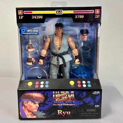 NUEVO Edición Limitada Jada Toys Ultra Street Fighter II Ryu Player 2 Gris EN STOCK Foto 1 de 4