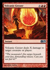 1x Volcanic Geyser MTG Magic 2014 (M14) NM Magic Regular