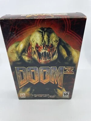 Doom  3 for PC, Vintage 2004 Collectible, New in Sealed Box - Image 1 of 4