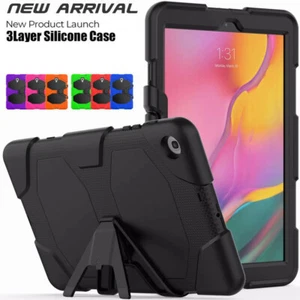 Samsung Galaxy Tab A 8.4 2020 SM-T307 Heavy Duty Shockproof Survivor Case Cover - Picture 1 of 17