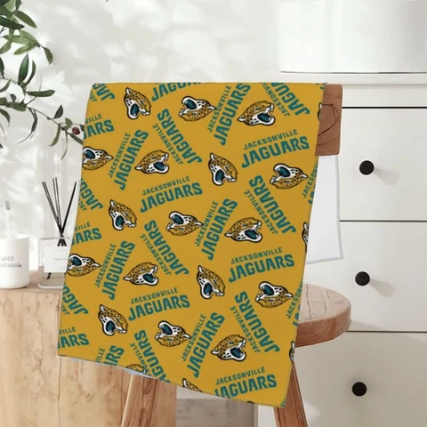 Jacksonville Jaguars Face Wash Towel Superfine Fiber Absorbent Towel 12*27.5" Cover
