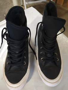 Women's Converse Chuck Taylor All Star Waterproof Boot HI 557943C Sizes 6.5 - Picture 1 of 8