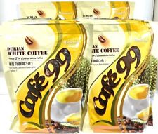 Horseman Cafe 99 3-In-1 Durian Ipoh White Coffee 10 Sticks x 35g (Pack of 12)