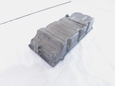 Bandeja de cárter de aceite plateada Harley Touring Road King & Electra Glide 62711-99 con deflector Foto 1 de 4