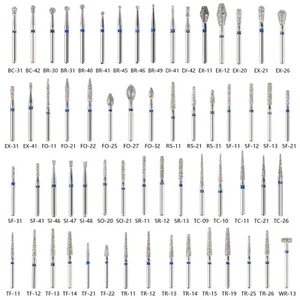 10-100PCS Dental Tungsten Carbide Steel Burs FG-557 for High Speed Handpiece USA - Picture 1 of 305
