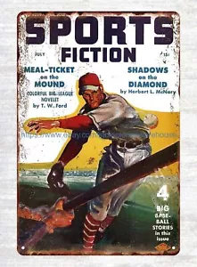 house interior design Sports Fiction baseball player 1948 metal tin sign - Picture 1 of 4