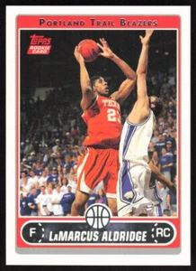 2006-07 Topps Texas Rookie #241a LaMarcus Aldridge Portland Trail Blazers - Picture 1 of 2