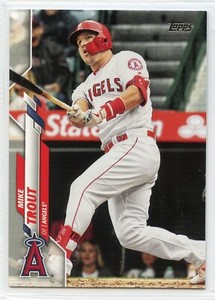 2020 Topps Baseball - #1 - Mike Trout - Los Angeles Angels