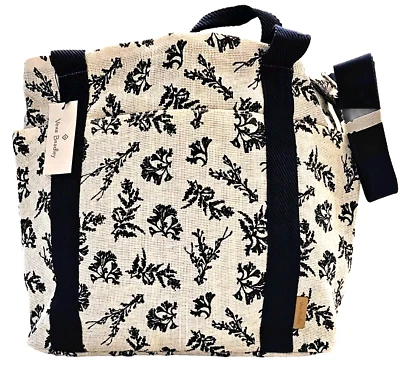 Bolso de Mano Vera Bradley Deluxe en Azul Coral A la deriva Foto 1 de 4