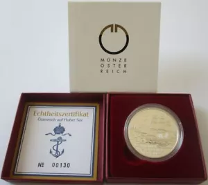 Austria 20 euros 2004 barcos SMS Novara plata - Imagen 1 de 3