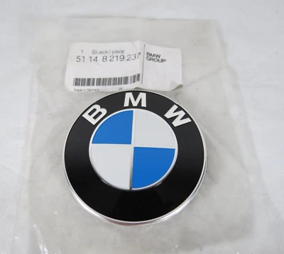 BMW Serie 2 3 4 Emblema Trasero Baúl Insignia Redonda Signo Símbolo Logo Original OEM Foto 1 de 2