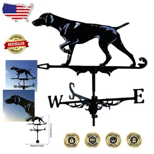 Stainless Steel Weather Vane - Durable Wind Direction Indicator for Gardens - Picture 1 of 9