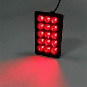 Lente Smkoed Estilo F1 Tercer Freno Trasera Estroboscópica Luz de Freno Cola Intermitente Luz de Detención - Imagen 1 de 9