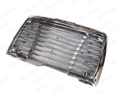 Rejilla delantera cromada QSC con pantalla de insectos A1716132001 para Freightliner Century  Foto 1 de 3