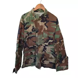 Herren Camoflauge Armee Mantel Größe LG mehrere große Taschen Jagd Militär Angeln - Bild 1 von 8