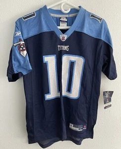 NFL Tennessee Titans Vince Young Reebok Jersey size Youth Large (14-16) New - Picture 1 of 7