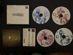 Final Fantasy IX 9 - PlayStation PS1 NTSC-J Japan FF9 RPG Game Complete - Picture 1 of 9