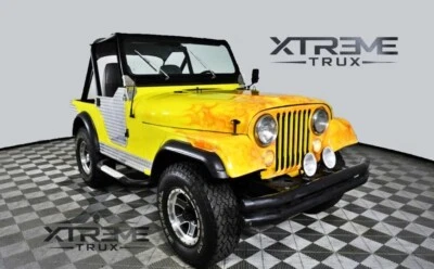 Paintable OE Style Fender Flares Set For 55-86 Jeep Wrangler CJ CJ7 - Image 1 of 4