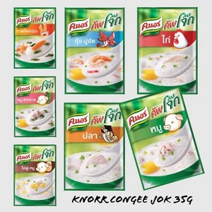 Knorr THAI Congee Rice Porridge Variety of Flavor Instant Porridge 35g x 12 - Picture 1 of 7