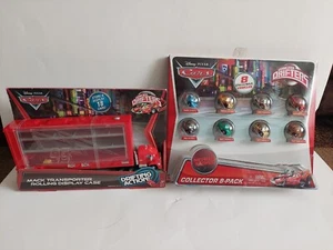 Disney Pixar Cars Micro Drifters And Mack Transporter Display Case - Picture 1 of 10