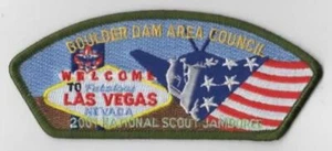 2001 National Scout Jamboree JSP Boulder Dam Area Council GRN Bdr. [BS1140] - Picture 1 of 1