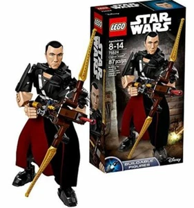 New Lego 75524 CHIRRUT IMWE w Spring Loaded Bowcaster Star Wars Rogue One 87 Pcs - Picture 1 of 2