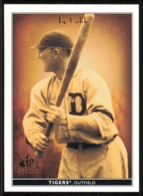 2002 SP Legendary Cuts #84 Ty Cobb - Image 1 of 2
