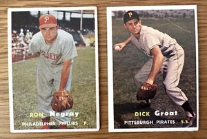 1957 Topps #254 Ron Negray Phillies - Picture 1 of 1