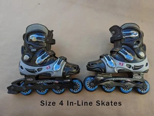 Skates Youth Inline Skates Size 4 - Picture 1 of 6