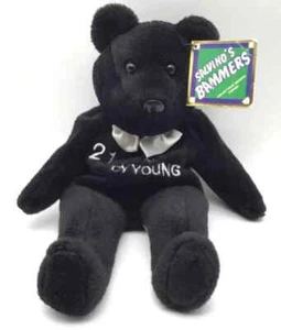 Salvino's Bammers ©1998 Beanbag Oso de Peluche AL "CY Young" Roger Clemens #21 - Imagen 1 de 8