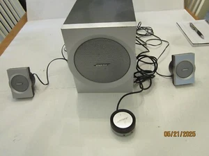 Bose Companion 3 Multimedia Speaker System (Subwoofer, Controller, 2 Satellites) - Picture 1 of 7