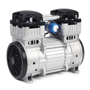 1100W 7CFM Silent Luftpumpe Kompressorkopf klein Luft stumm öllose Vakuumpumpe - Bild 1 von 9