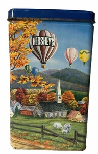 Hershey's Kisses With Almends Vacío Ciudad Natal #11 Lata Coleccionista De Colección 1994 - Imagen 1 de 8