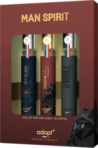 adopt MAN SPIRIT 3 er Set, 3 x 30 ml Eau de Parfums für Herren | Parfum Geschenk - Bild 1 von 5