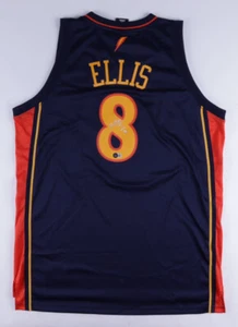 Monta Ellis Signed Golden St Warriors Adidas NBA Style Jersey (Beckett COA) - Picture 1 of 7