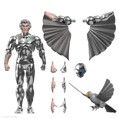 Super7 Quicksilver SilverHawks 7 Inch Action Figure with Accessories - Image 1 of 4