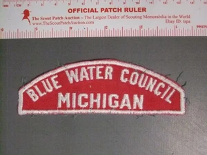 Boy Scout Blue Water Council RWS Full Strip 8016OO - Picture 1 of 1