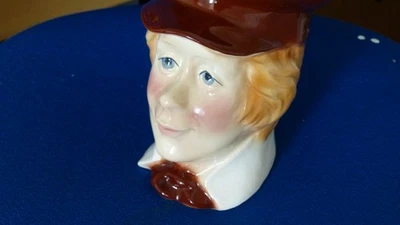 vintage charles dickens character water jug kingston pottery hull  - Image 1 of 4