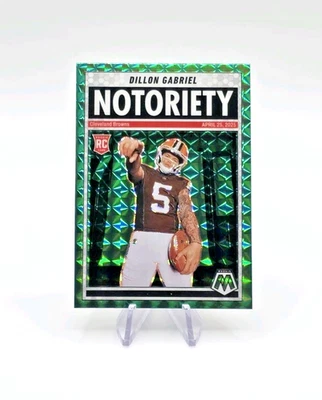 2025 Panini Mosaic — Диллон Габриэль No19 Notoriety зеленая мозаика (RC) - Изображение 1 из 2