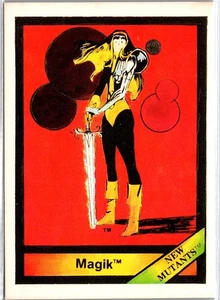 1987 COMIC IMAGES MARVEL SERIES 1 #28 MAGIK ILLYANA RASPUTIN NEW MUTANTS CARDNM - Picture 1 of 2