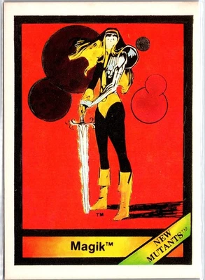 1987 COMIC IMAGES MARVEL SERIES 1 #28 MAGIK ILLYANA RASPUTIN NEW MUTANTS CARDNM - Image 1 of 2
