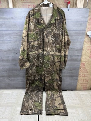 墙面美国制造 Realtree 全新旧库存工作服狩猎男式 2XL 森林迷彩围兜 — 第 1/4 张图片