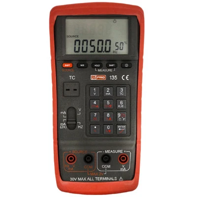 RS Pro 174-9557 RS-135 Current Loop Calibrator and Thermometer - Image 1 of 2
