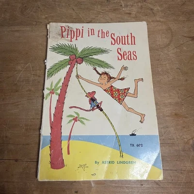 Pippi In The South Seas By Astrid Lindgren 1971 Paperback Vintage Longstocking - Image 1 of 4