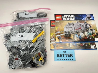 LEGO Star Wars Clone Turbo Tank (8098) Set 100% Complete with Instructions - Image 1 of 4