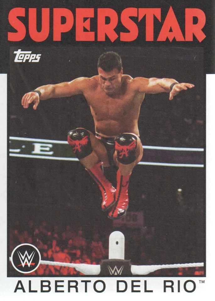 2016 Topps Heritage WWE BASE Wrestling Cards Pick from List - Image 1 of 1