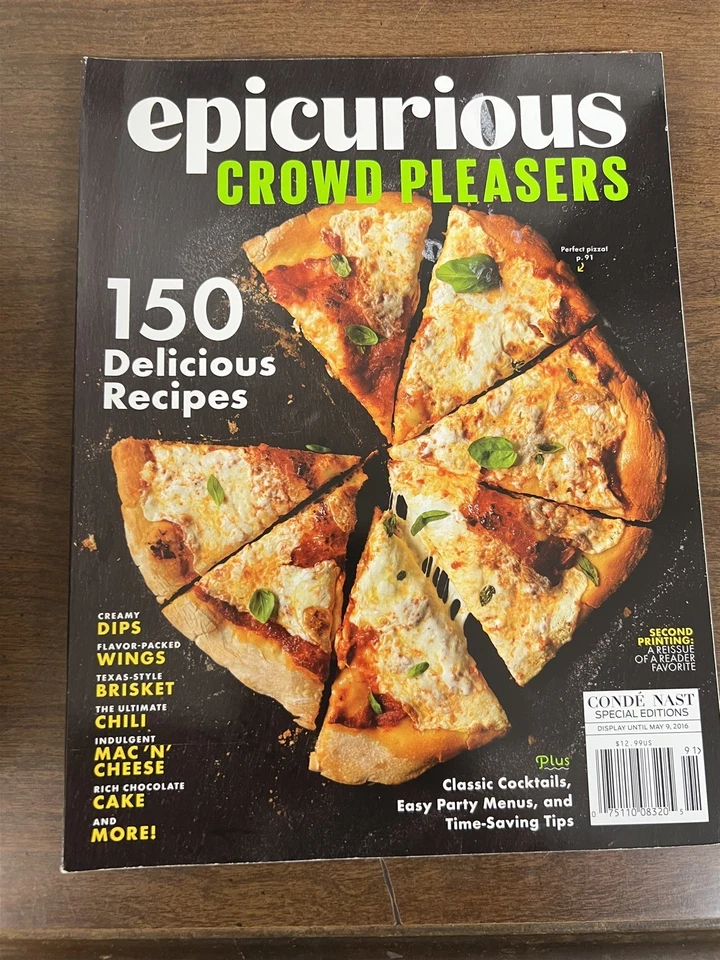 Conde Nast Special Edition Epicurious Crowd Pleaser Magazine Spring, 2016 - Image 1 of 1